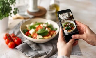 как фотографировать еду