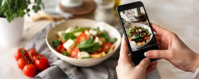 как фотографировать еду